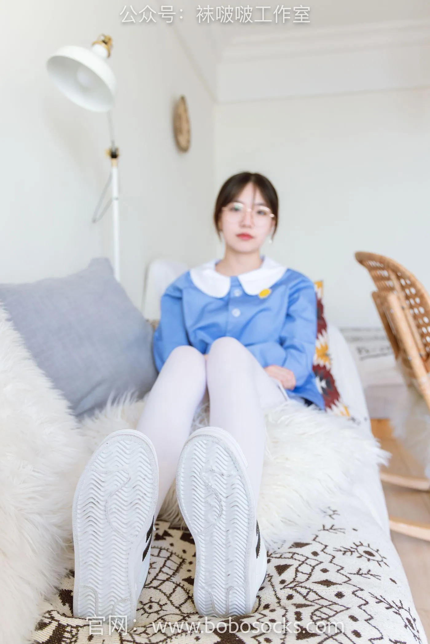 [BoBoSocks袜啵啵]NO.093 小甜豆-贝壳头、厚白丝 [132P]插图6
